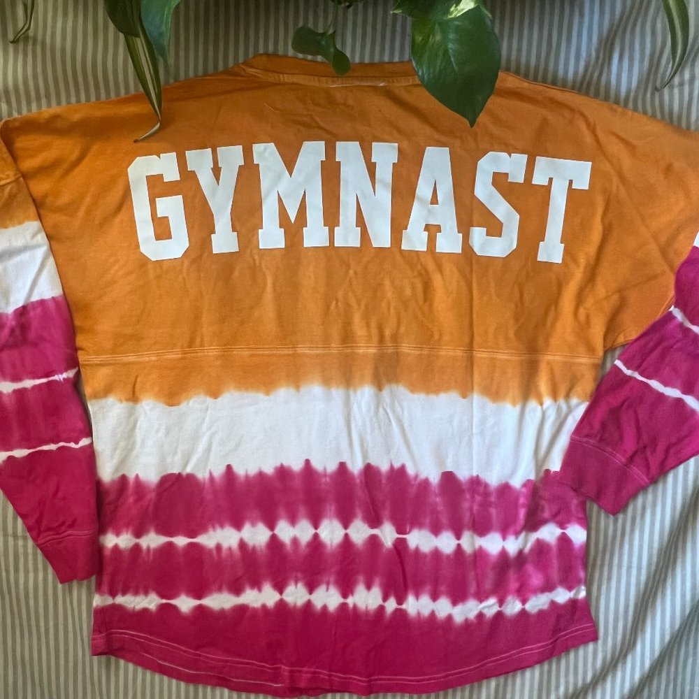 Custom Made oversized J. America game GYMNAST long sleeve game shirt